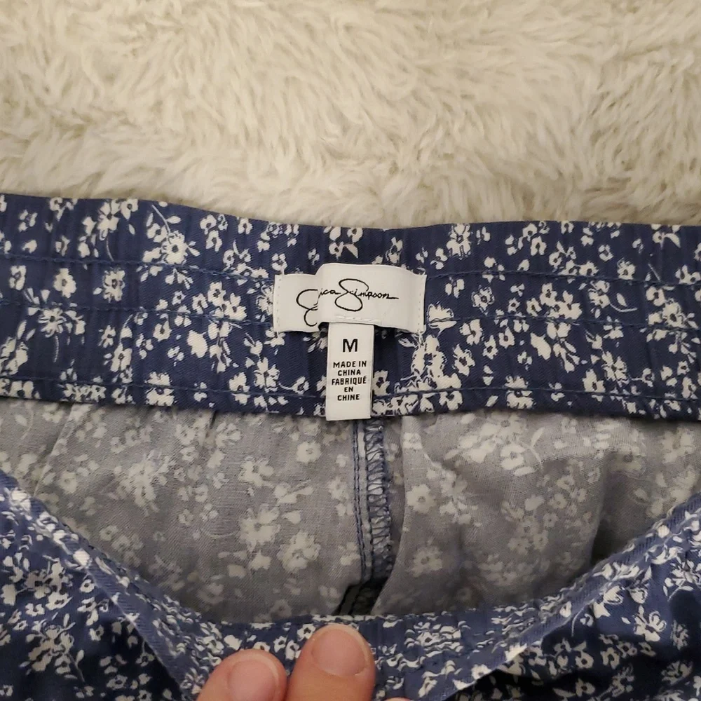Jessica Simpson Elastic Waist Casual Viscose Pants M - Picture 4 of 12